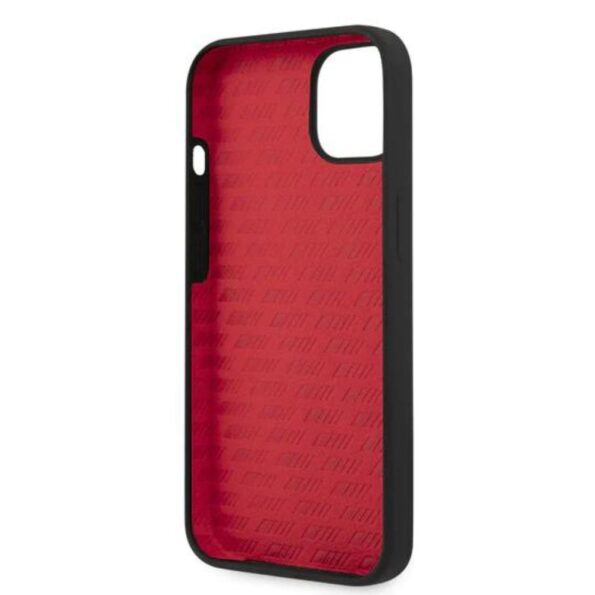 AMG Silicone Case Black Two Tones Red Line – IPHONE 13