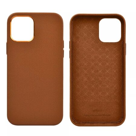 WiWU Calfskin Geniune Leather Case For iPhone @appleians